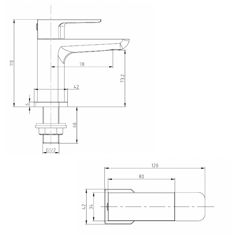 Pebble Electroplated Tap Pair for 2 Tap Hole Basin w/ Pop Up Waste - Black