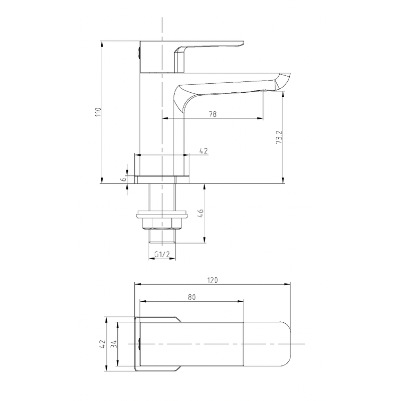 Pebble PVD Coated Tap Pair for 2 Tap Hole Basin w/ Pop Up Waste - Brushed Brass