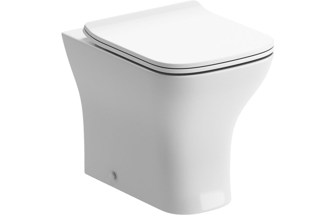 Brecon Back To Wall WC & Slim Soft Close Seat