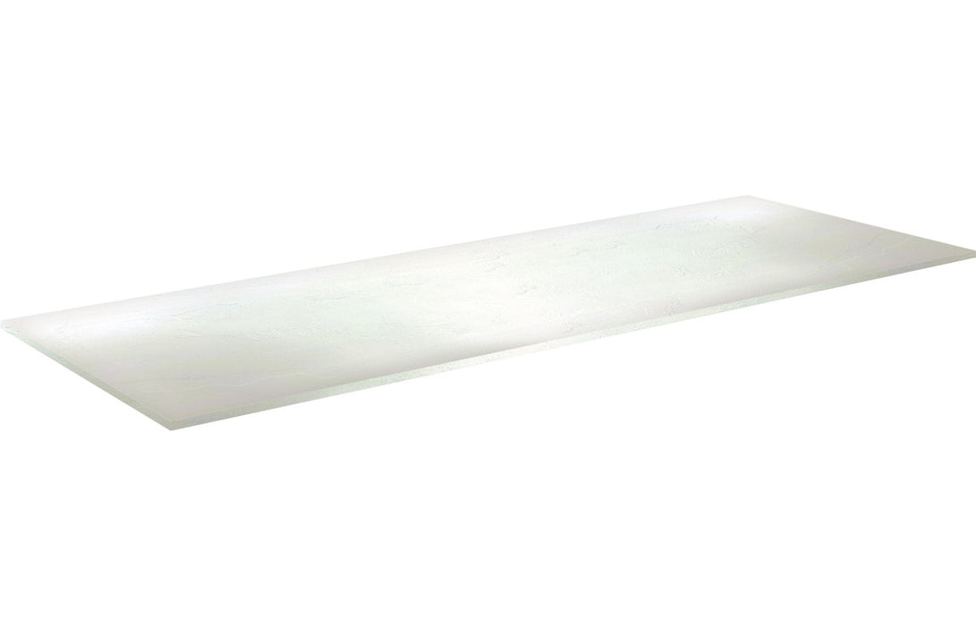 Marche High Pressure Laminate Worktop (1210x460x12mm) - White Slate